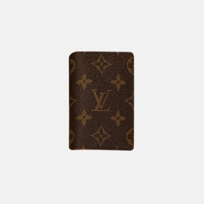 Louis Vuitton 2019 Monogram Canvas Card Purse M68902 - 루이비통 2019 모노그램 남여공용 캔버스 카드 퍼스,LOUW0329,Size(11cm),브라운
