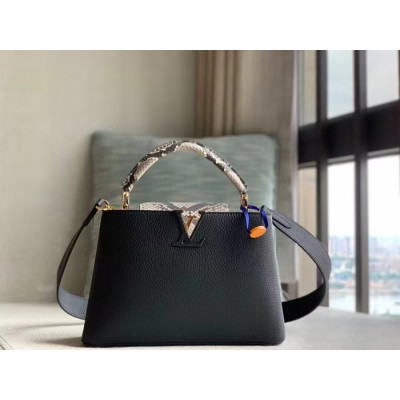 루이비통 여성 블랙 토트백 - Louis vuitton Womens Black Tote Bag - lv8500x