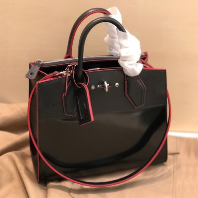 Louis Vuitton 2019 City Steamer Tote Shoulder Bag,26/31cm - 루이비통 2019 시티 스티머 토트 숄더백 ,LOUB1791,26/31cm,블랙