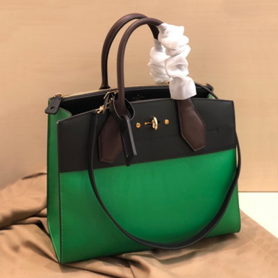 Louis Vuitton 2019 City Steamer Tote Shoulder Bag,26.5/31cm - 루이비통 2019 시티 스티머 토트 숄더백 ,M42188,LOUB1794,26.5/31cm,그린