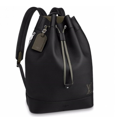 Louis Viutton 2019 Leather Backpack ,54cm - 루이비통 2019 남여공용 레더 백팩 LOUB1805 ,54cm,블랙