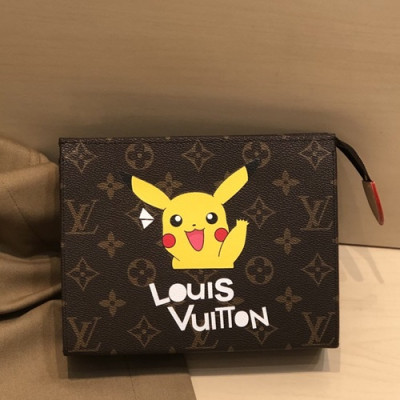 Louis Vuitton 2019 Monogram Clutch Bag,19cm - 루이비통 2019 모노그램 남여공용 클러치백 M47542,LOUB1835,19cm,브라운