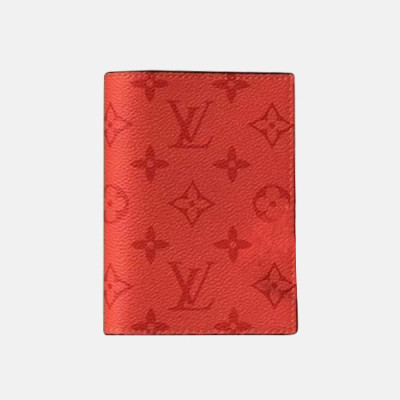 Louis Vuitton 2019 Passport Case M60181 - 루이비통 2019 남여공용 여권지갑  LOUW0338,Size(14cm),레드오렌지