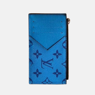 Louis Vuitton 2019 Coin Purse / Card Purse / Wallet, M30270 - 루이비통 2019 남여공용 코인 퍼스 / 카드 퍼스 / 중지갑,LOUW0339,Size(14.5cm),블루