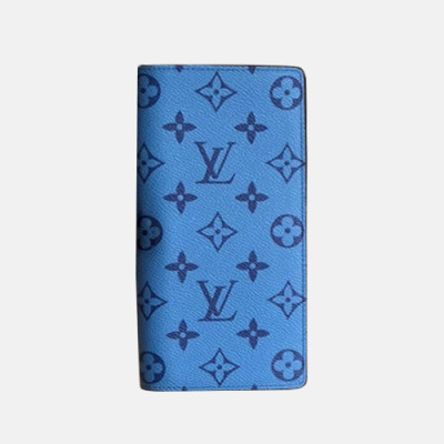 Louis Vuitton 2019 Monogram Canvas Wallet M30297 - 루이비통 2019 모노그램 남여공용 캔버스 장지갑,LOUW0341,Size(19cm),블루