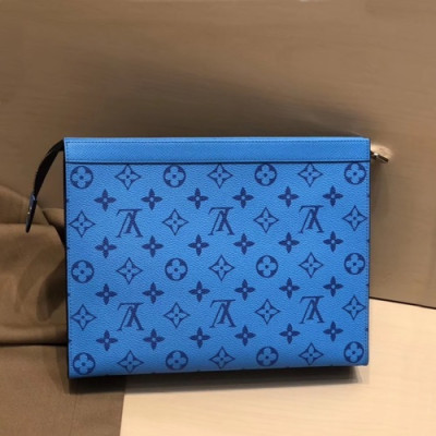 Louis Vuitton 2019 Monogram Clutch Bag,26/33cm - 루이비통 2019 모노그램 남여공용 클러치백 M61692,LOUB1848,26/33cm,블루