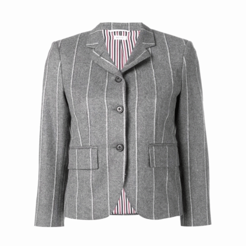 Thom Browne 2019 Womens Cashmere Check Jacket&Skirt - 톰브라운 2019 여성 클래식 캐시미어 체크 자켓&스커트 Thom0382x.Size(s - l).그레이