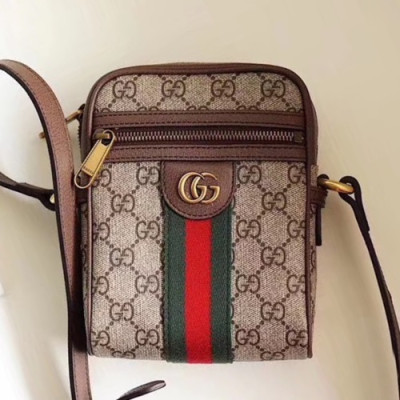Gucci 2019 GG Ophidia Shoulder Bag,18CM - 구찌 2019 GG 오피디아 남여공용 숄더백 598127,GUB0846,18CM,브라운