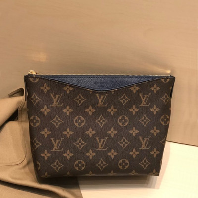 Louis Vuitton 2019 Pallas Beauty Case Clutch Bag,28cm - 루이비통 2019 팔라스 뷰티 케이스 클러치백, M64123 ,LOUB1868 ,28cm,브라운