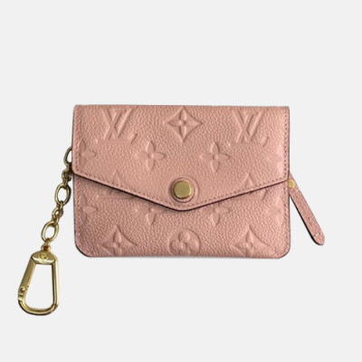 Louis Vuitton 2019 Womens Key Ring / Coin Purse / Card Purse ,M60633  - 루이비통 2019 앙프레뜨 여성용 키링 / 코인 퍼스 / 카드 퍼스 LOUW0367,13cm,핑크