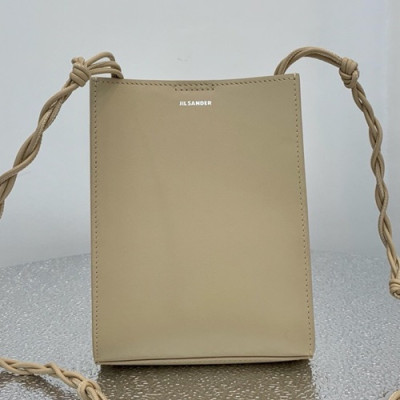 Jil Sander 2019 Leather Shoulder Bag,18.5cm - 질샌더 2019 여성용 레더 숄더백 JILB0003,18.5cm,베이지