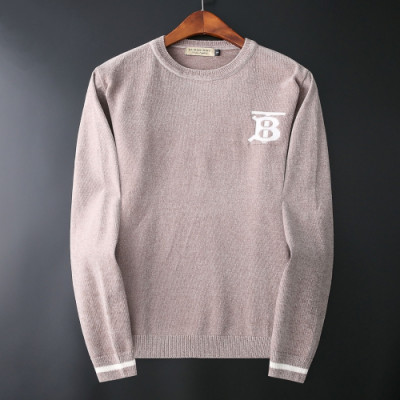 Burberry 2019 Mens Retro Logo Crew-neck Wool Sweater - 버버리 2019 남성 레트로 로고 크루넥 울 스웨터 Bur01473x.Size(m - 3xl).베이지