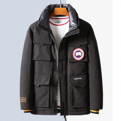 Canada goose 2019 Mens Patch Logo Casual Goose Down Jacket - 캐나다구스 2019 남성 패치 로고 캐쥬얼 구스다운 자켓 Can0210x.Size(m - 3xl).블랙