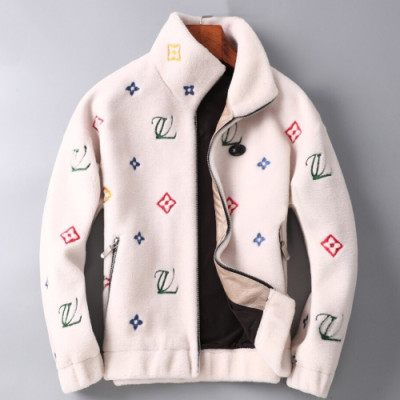 Louis vuitton 2019 Mens Logo Flannel Jacket - 루이비통 2019 남성 로고 플란넬 자켓 Lou01407x.Size(m - 3xl).아이보리