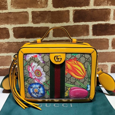Gucci 2019 Ophidia Women Tote Shoulder Bag,25CM - 구찌 2019 오피디아 여성용 토트 숄더백 ,550622,GUB0869 ,25CM,옐로우