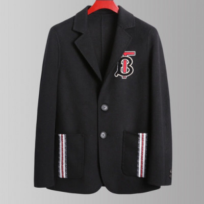 Burberry 2019 Mens Vintage Cashmere Suit Jacket - 버버리 2019 남성 빈티지 캐시미어 슈트 자켓 Bur01507x.Size(m - 3xl).블랙