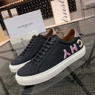 Givenchy 2019 Mens Leather Sneakers - 지방시 2019 남성용 레더 스니커즈,GIVS0085,Size(240 - 270).블랙