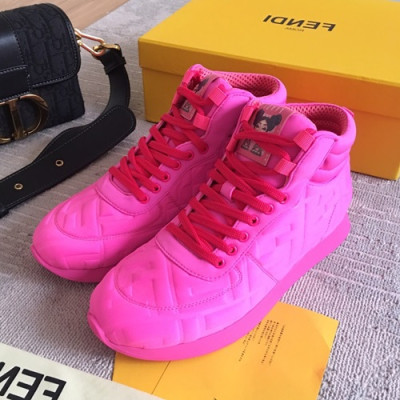 Fendi 2019 Ladies Sneakers - 펜디 2019 여성용 스니커즈 FENS0253.Size(225 - 245).핑크