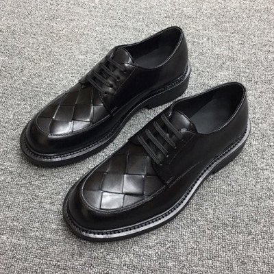 Bottega Veneta 2019 Mens Leather Shoes - 보테가베네타 2019 남성용 레더 슈즈 BVS0092.Size(245 - 265).블랙