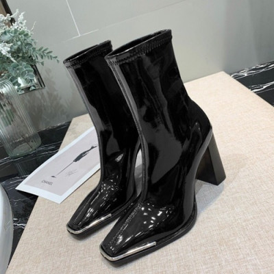 Alexander wang 2019 Ladies Leather High Heel Boots - 알렉산더왕 2019 여성용 레더 하이힐 부츠 ALWS0013,Size(225-255),블랙
