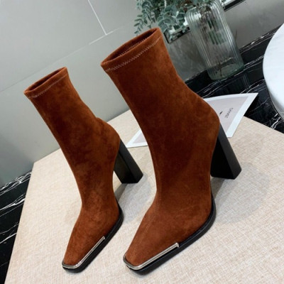 Alexander wang 2019 Ladies Suede High Heel Boots - 알렉산더왕 2019 여성용 스웨이드 하이힐 부츠 ALWS0016,Size(225-255),브라운