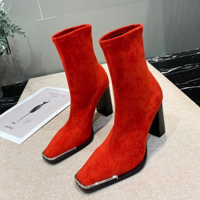 Alexander wang 2019 Ladies Suede High Heel Boots - 알렉산더왕 2019 여성용 스웨이드 하이힐 부츠 ALWS0018,Size(225-255),레드