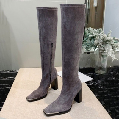 Alexander wang 2019 Ladies Suede High Heel Long Boots - 알렉산더왕 2019 여성용 스웨이드 하이힐 롱 부츠 ALWS0022,Size(225-255),그레이