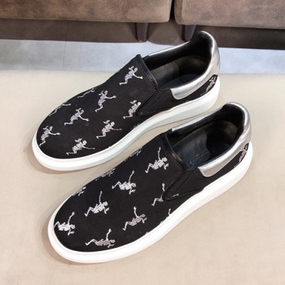 Alexander McQueen 2019 Mens Slip On - 알렉산더맥퀸 2019 남성용 슬립온 AMQS0106.Size (240 - 270).블랙