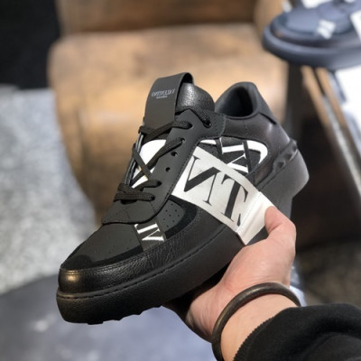 Valentino  2019 Mens Leather Sneakers - 발렌티노 2019 남성용 레더 스니커즈 VTS0175,Size(240-270),블랙