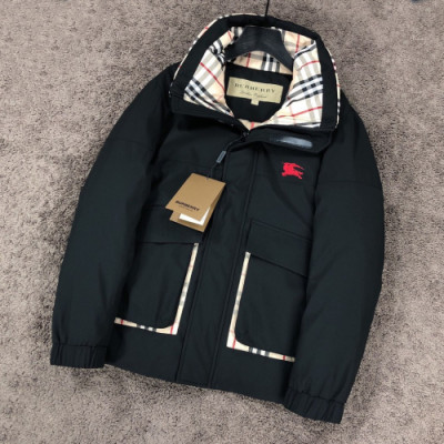 Burberry 2019 Mens Casual Down Jacket - 버버리 2019 남성 캐쥬얼 다운 자켓 Bur01550x.Size(s - 2xl).블랙