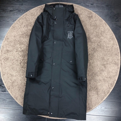 Burberry 2019 Mens Casual Down Long Jacket - 버버리 2019 남성 캐쥬얼 다운 롱자켓 Bur01553x.Size(m - 3xl).블랙