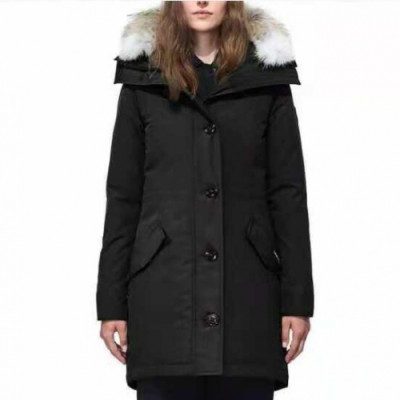 Canada goose 2019 Womens Patch Logo Casual Goose Down Parka- 캐나다구스 2019 여성 패치 로고 캐쥬얼 다운 파카 Can0217x.Size(xs - l).블랙