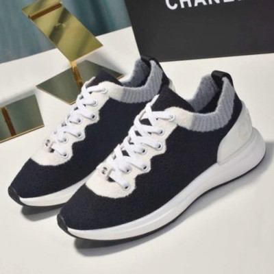 Chanel 2019 Ladies Knit Sneakers - 샤넬 2019 여성용 니트 스니커즈 CHAS0433.Size(225 - 255).블랙