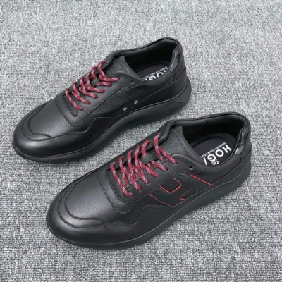 Hogan 2019 Mens Leather Sneakers - 호간 2019 남성용 레더 스니커즈 HOGS0035,Size(245 - 270).블랙