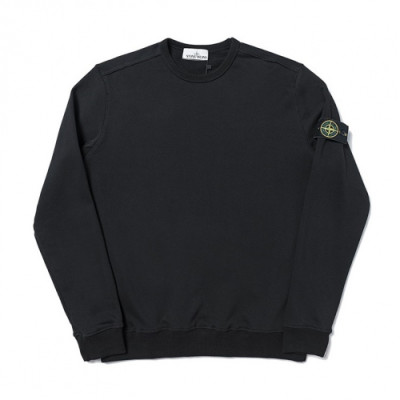 Stone Island 2019 Mens Light Reflection Logo Cotton Man-to-man - 스톤아일랜드 2019 남성 로고 코튼 맨투맨 Sto0075x.Size(m - 2xl).블랙