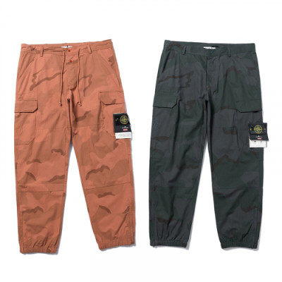 Stone Island 2019 Mens Logo Casual Training Pants - 스톤아일랜드 2019 남성 로고 캐쥬얼 트레이닝 팬츠 Sto0076x.Size(m - 2xl).2컬러(버건디/다크그레이)