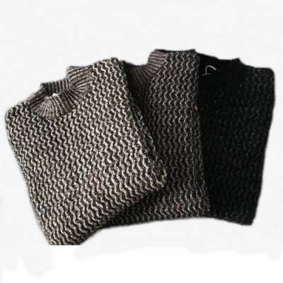 Prada 2019 Mens Crew-neck Wool Sweater - 프라다 2019 남성 양모 크루넥 스웨터 Pra0853x.Size(m - 2xl).3컬러(블랙/브라운/그레이)