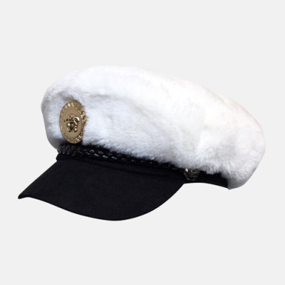 Versace 2019 Ladies Fur Cap - 베르사체 2019 여성용 퍼 모자 VERM0004, 화이트