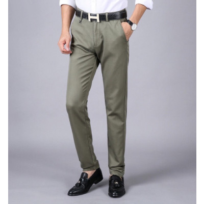 Ermenegildo Zegna 2019 Mens Business Cotton Pants - 에르메네질도 제냐 2019 남성 비지니스 코튼 팬츠 Zeg0122x.Size(29 - 38).2컬러(카키/네이비)