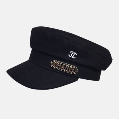 Chanel 2019 Ladies Wool Cap - 샤넬 2019 여성용 울 모자 CHAM0095, 블랙