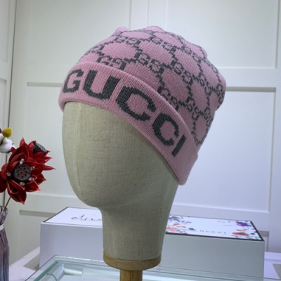 Gucci 2019 Mm / Wm Knit Cap - 구찌 2019 남여공용 니트 모자 GUCM0026, 핑크