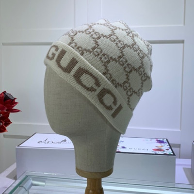 Gucci 2019 Mm / Wm Knit Cap - 구찌 2019 남여공용 니트 모자 GUCM0027, 아이보리