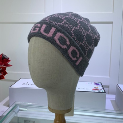 Gucci 2019 Mm / Wm Knit Cap - 구찌 2019 남여공용 니트 모자 GUCM0029, 그레이