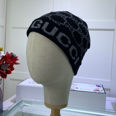 Gucci 2019 Mm / Wm Knit Cap - 구찌 2019 남여공용 니트 모자 GUCM0030, 블랙
