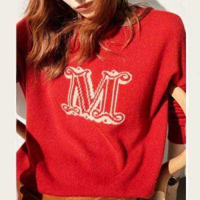 Maxmara Ladies Crew-neck Sweater - 막스마라 여성 크루넥 스웨터 Max40x