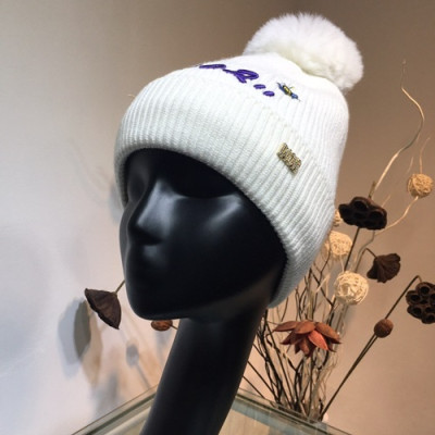 Dior 2019 Ladies Knit Cap - 디올 2019 여성용 니트 모자 DIOM0022, 화이트