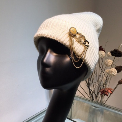 Chanel 2019 Ladies Knit Cap - 샤넬 2019 여성용 니트 모자 CHAM0114, 화이트