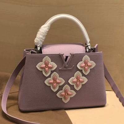 Louis Vuitton 2019 Capucines Tote Shoulder Bag,27/31cm - 루이비통 2019 카푸신 토트 숄더백  M53850 ,LOUB1894,27/31cm,퍼플