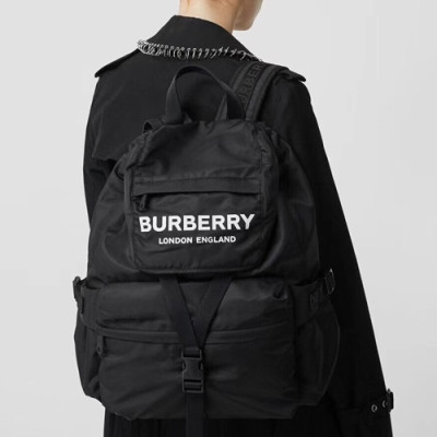 Burberry 2019 Nylon Back Pack , 41cm - 버버리 2019 나일론 남성용 백팩 ,BURB0438,41cm,블랙
