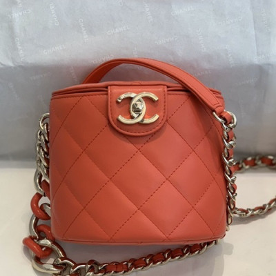 Chanel 2019 Leather Chain Shoulder Cross Bag,15CM - 샤넬 2019 여성용 레더 체인 숄더 크로스백,CHAB1353,15CM,레드